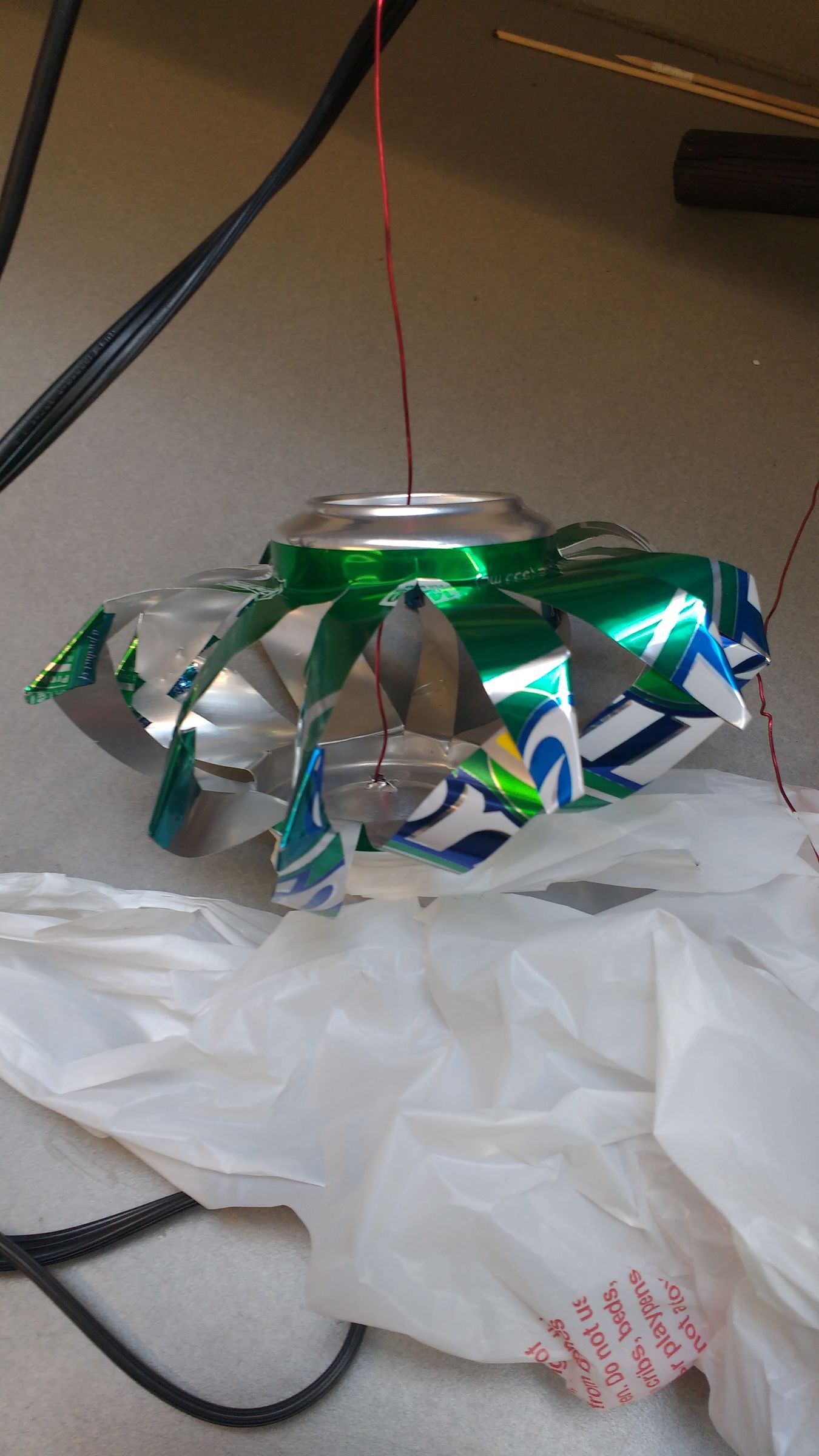 Soda Can Wind Spinners 9 Steps Instructables