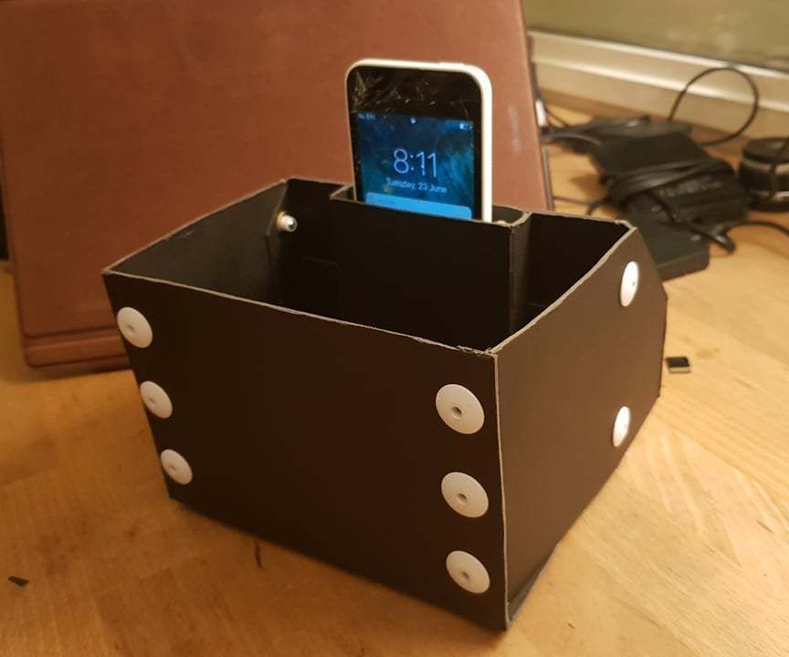Passive Speaker Made With Paper Board 5 Steps Instructables