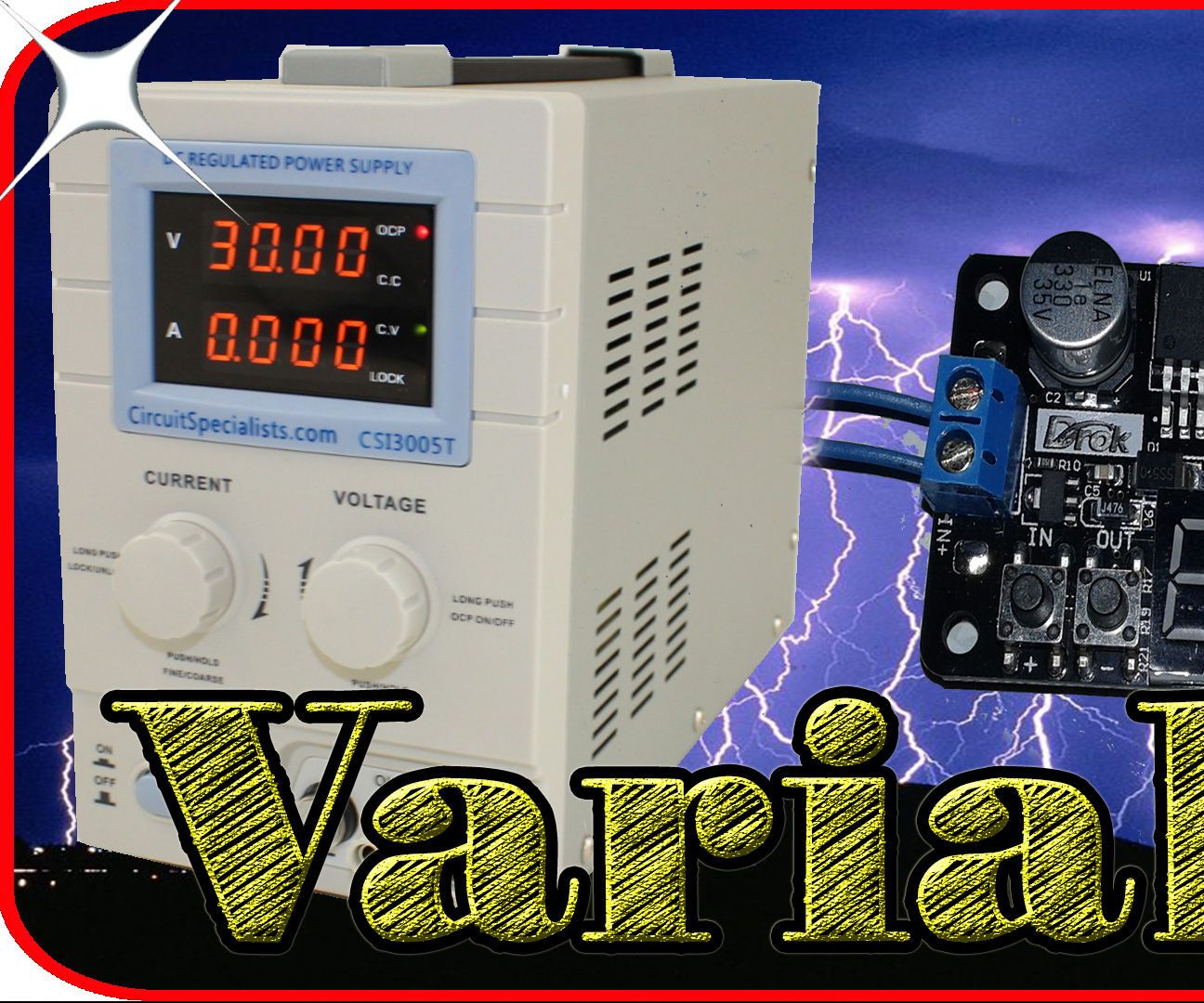 Diy Variable Lab Power Supply