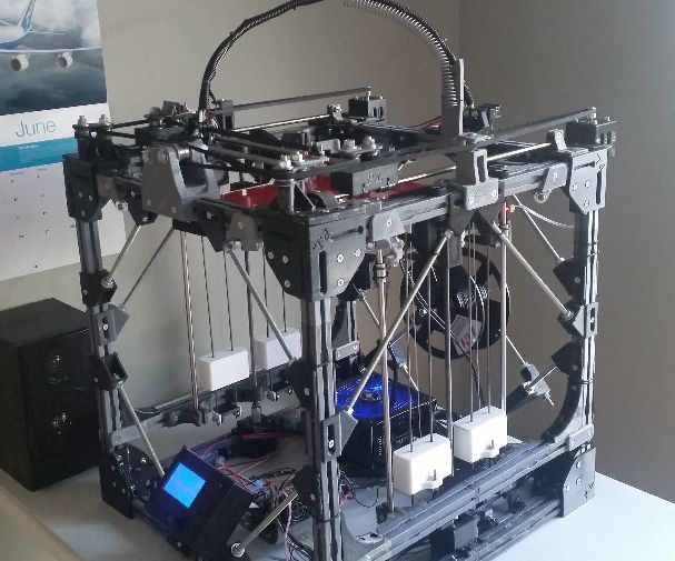 How to Create a Large 3D Printer Using a Smaller 3D Printer - "Project Locus"
