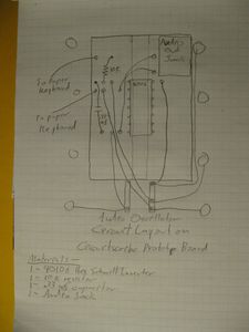 Building the Oscillator Circuit on the Prototyping Board