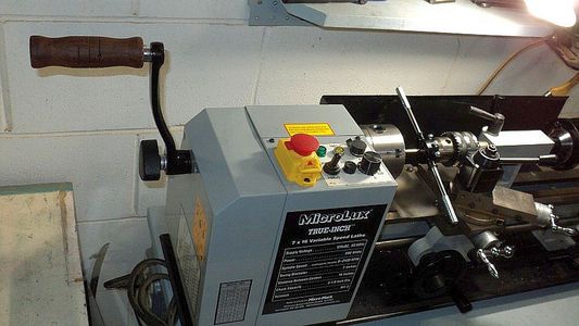 Mini-Lathe Spindle Crank