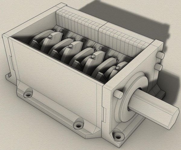 Plastic Recycling Shredder