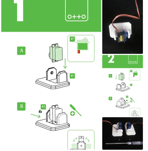Foot Servos Assembly