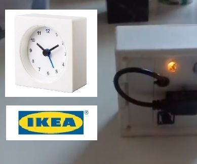 From an IKEA Vackis Alarm Clock to a Cool MP3 Player With USB Cable Using a DFPlayer Sound Module