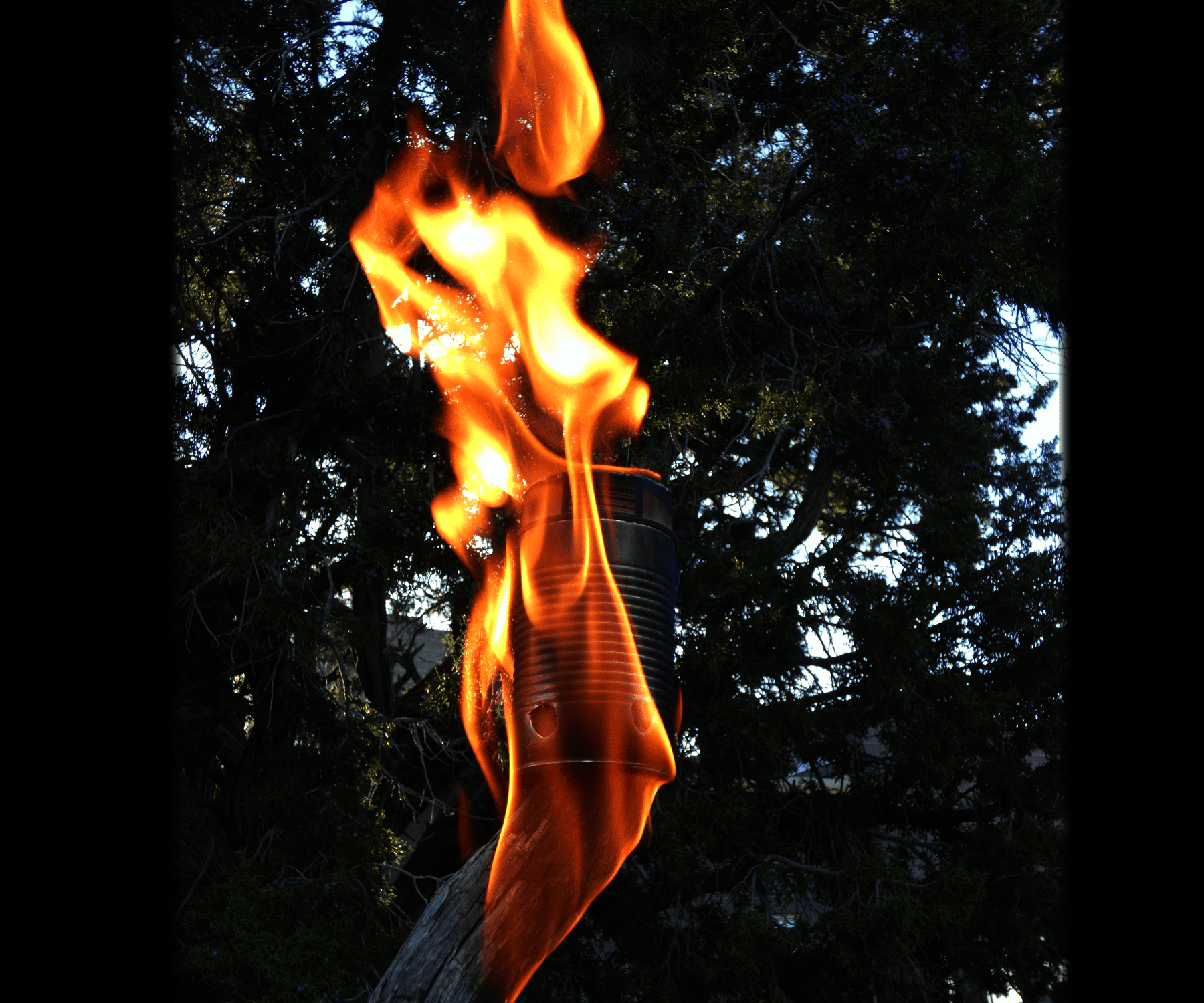 Cardboard Kerosene Torch