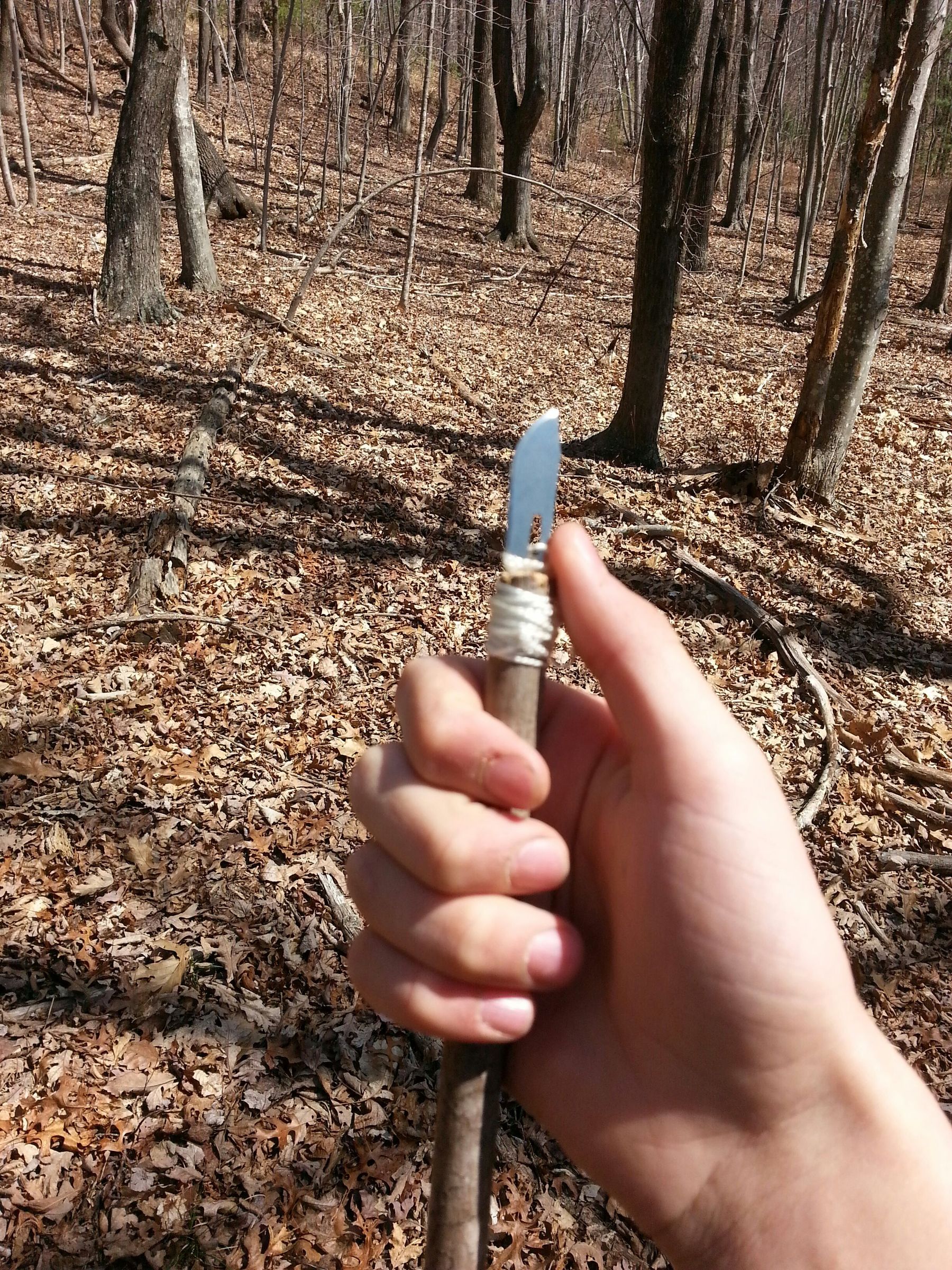 Exacto Blade Survival Knife
