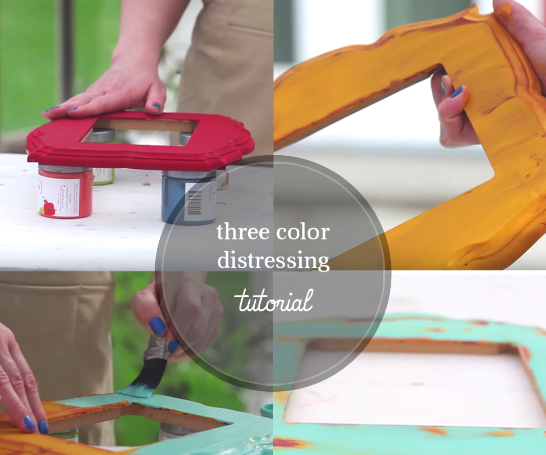 Three Color Distressing