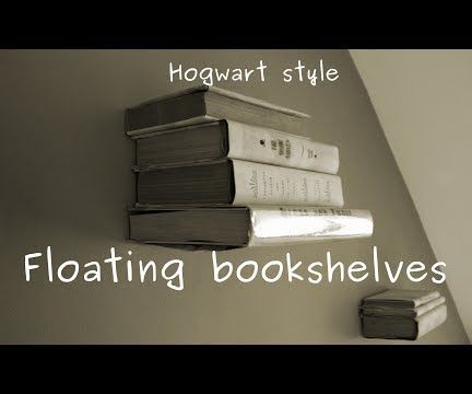 Harry Potter Style Floating Bookshelves 