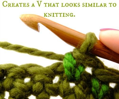 How to Shallow Stitch Crochet…looks Just Like Knitting!
