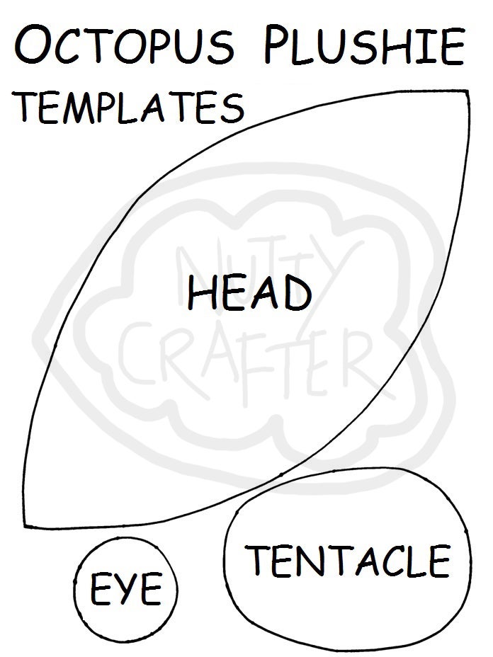 Free Printable Octopus Plush Pattern Free Printable Octopus Plush Pattern