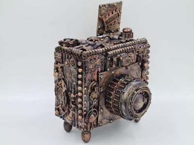 Steampunk Cardboard Camera
