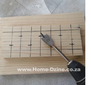 Mark and Drill Holes