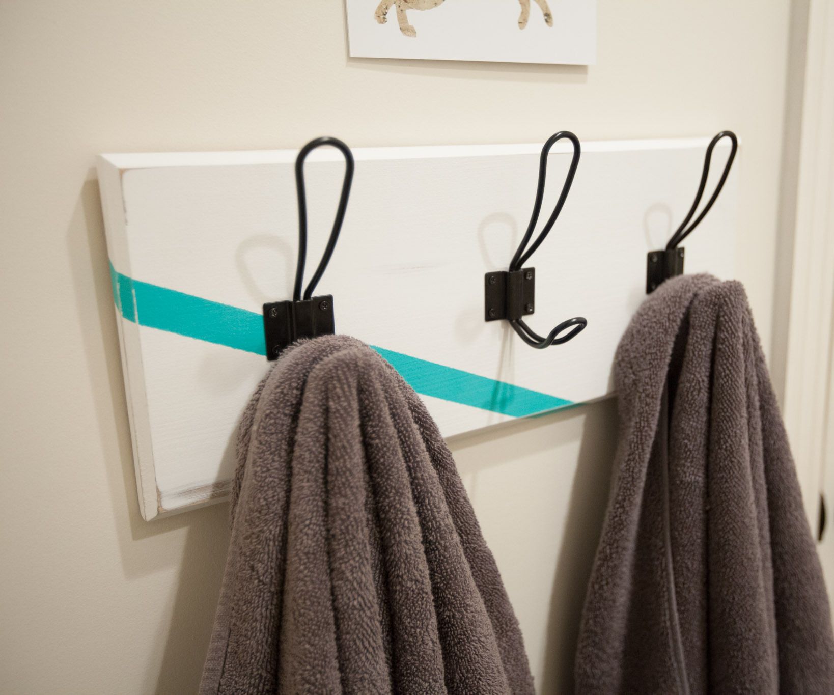 Simple DIY Towel Hanger