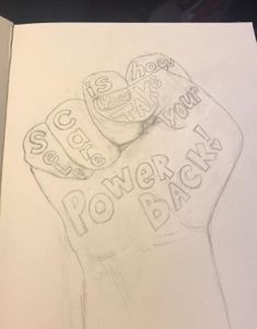 Graphic Coloring Book Page With Vector Graphics