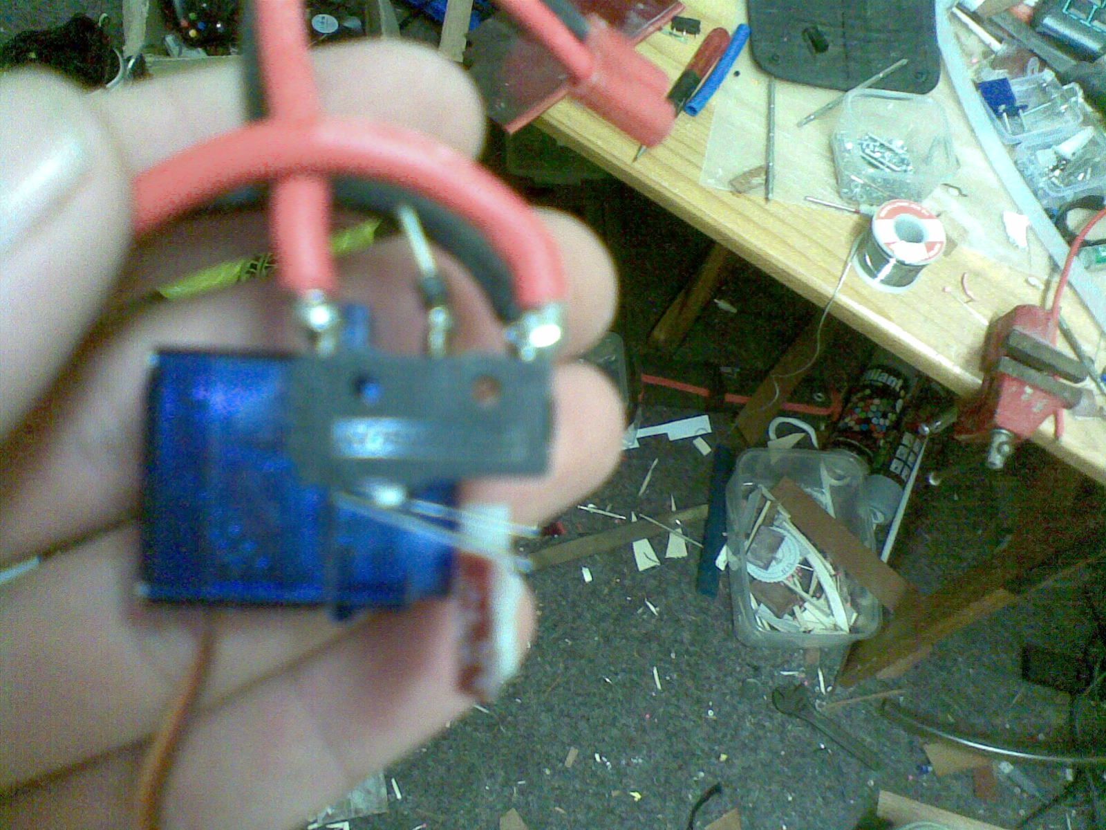 RC Boat Servo Battery Switch Over