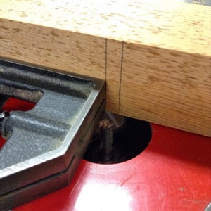 Cutting the Mortise