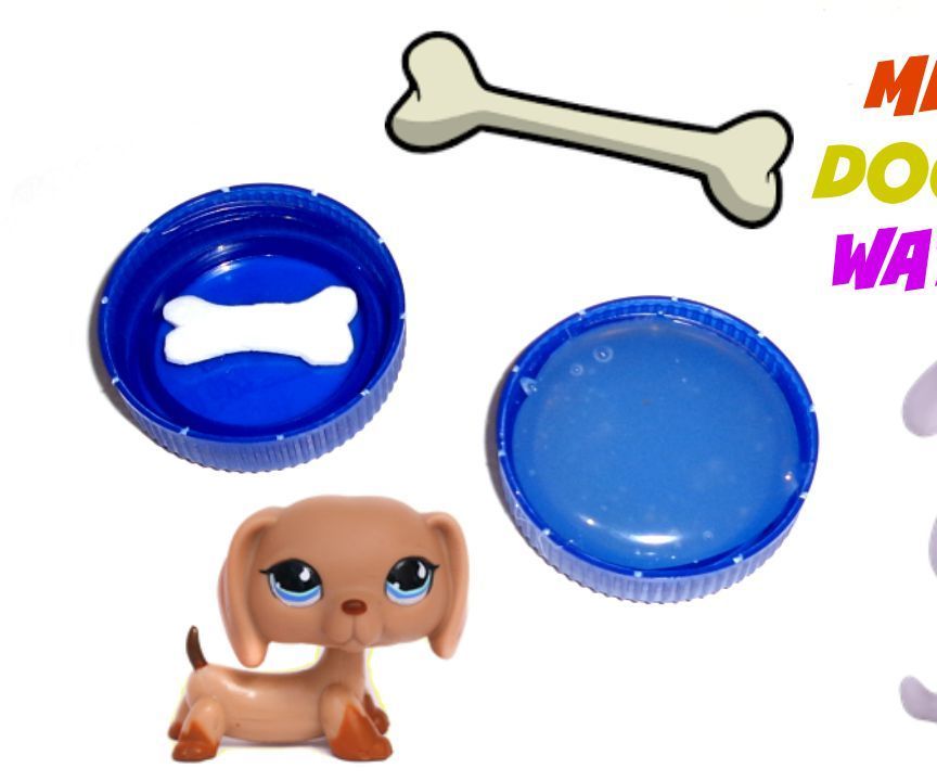 Miniature Dog Food and Water Bowl