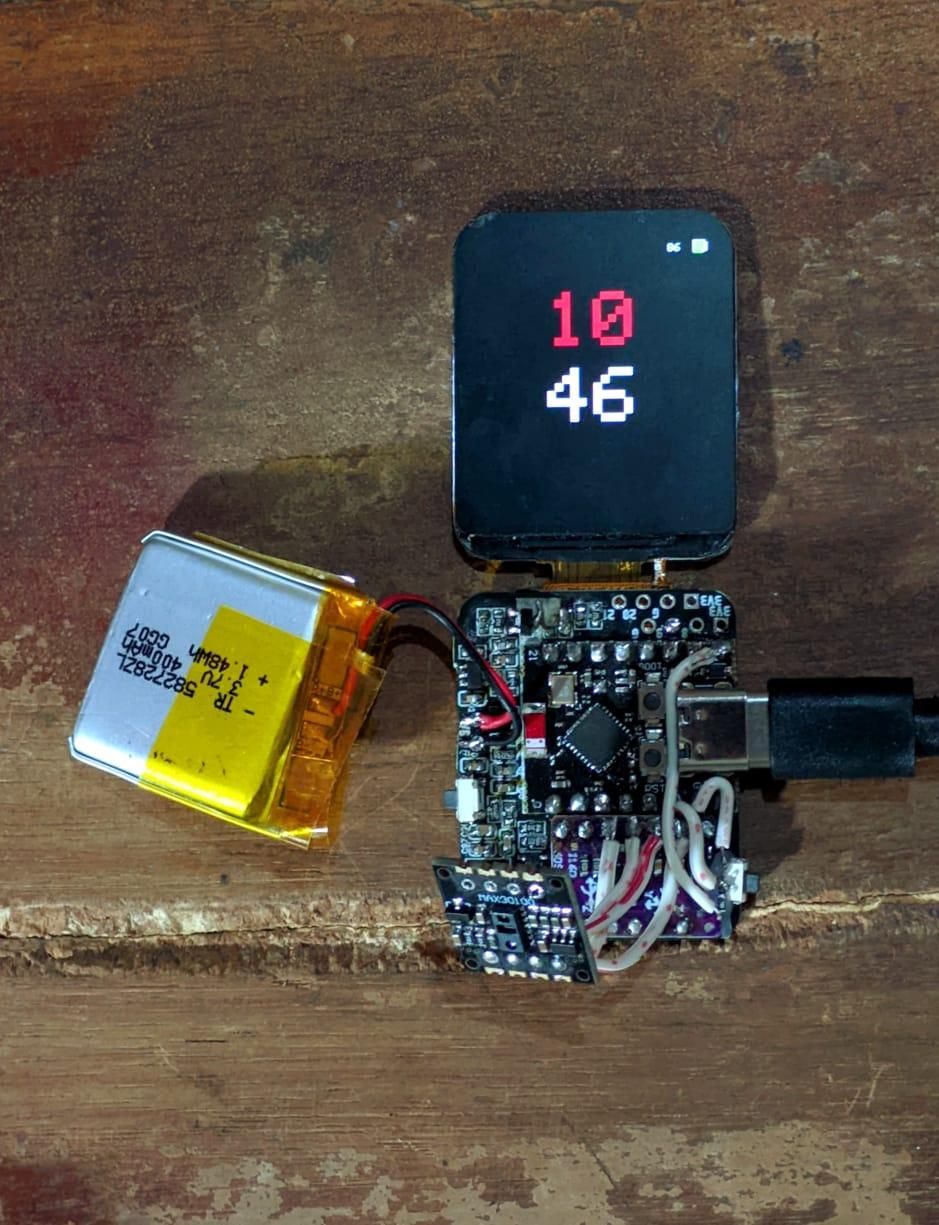 Smartwatch Side View