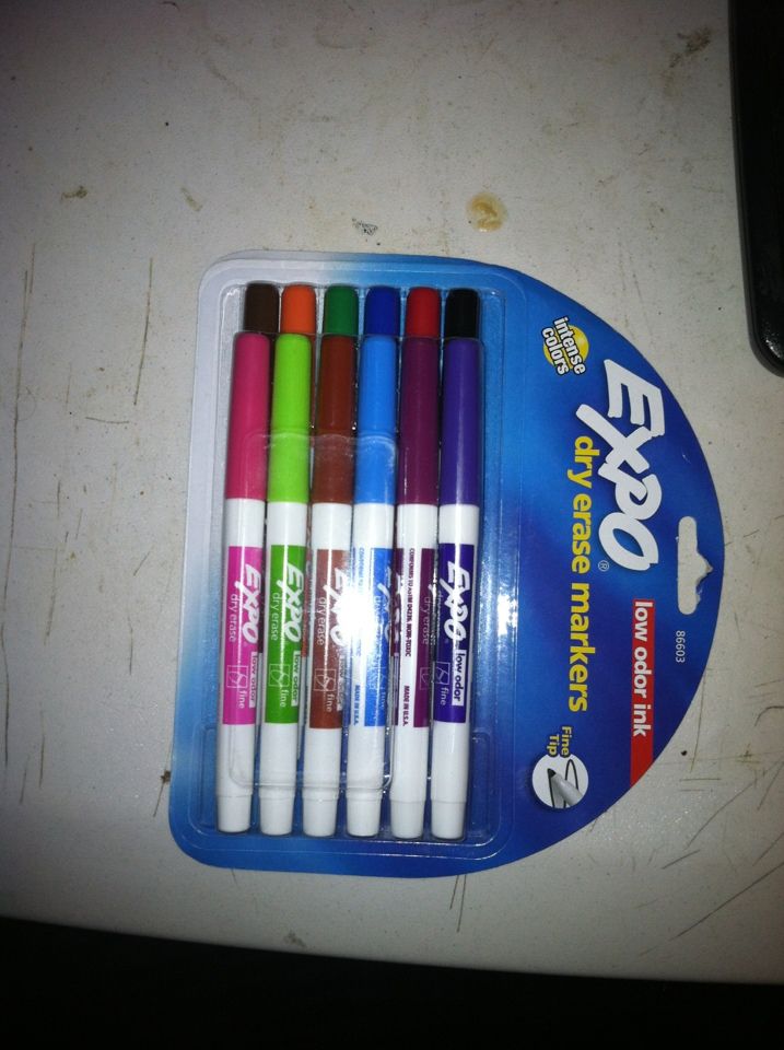 Make a Dry Erase Pen Holder Out of the Packaging