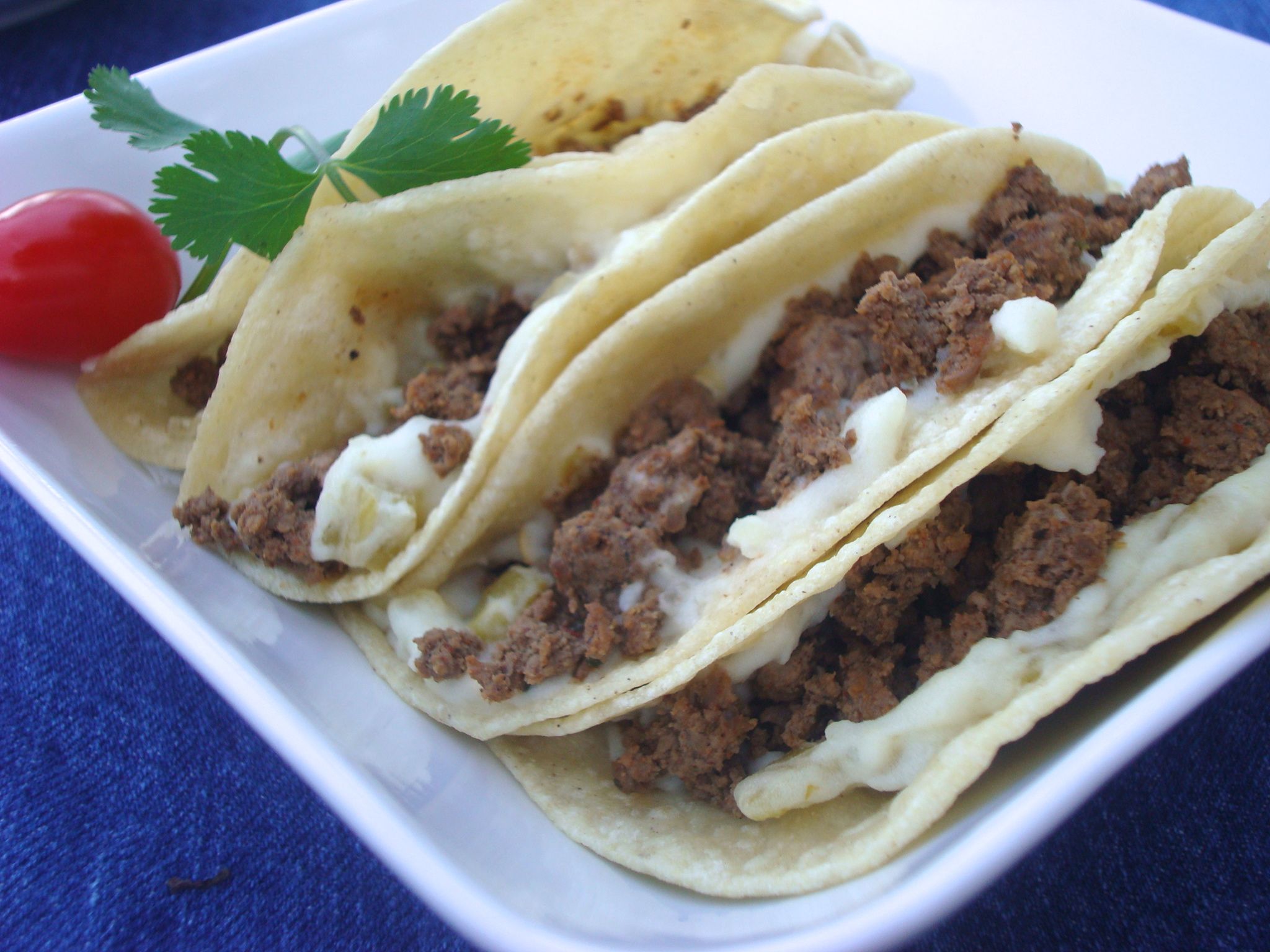 Green Chile Potato Taco