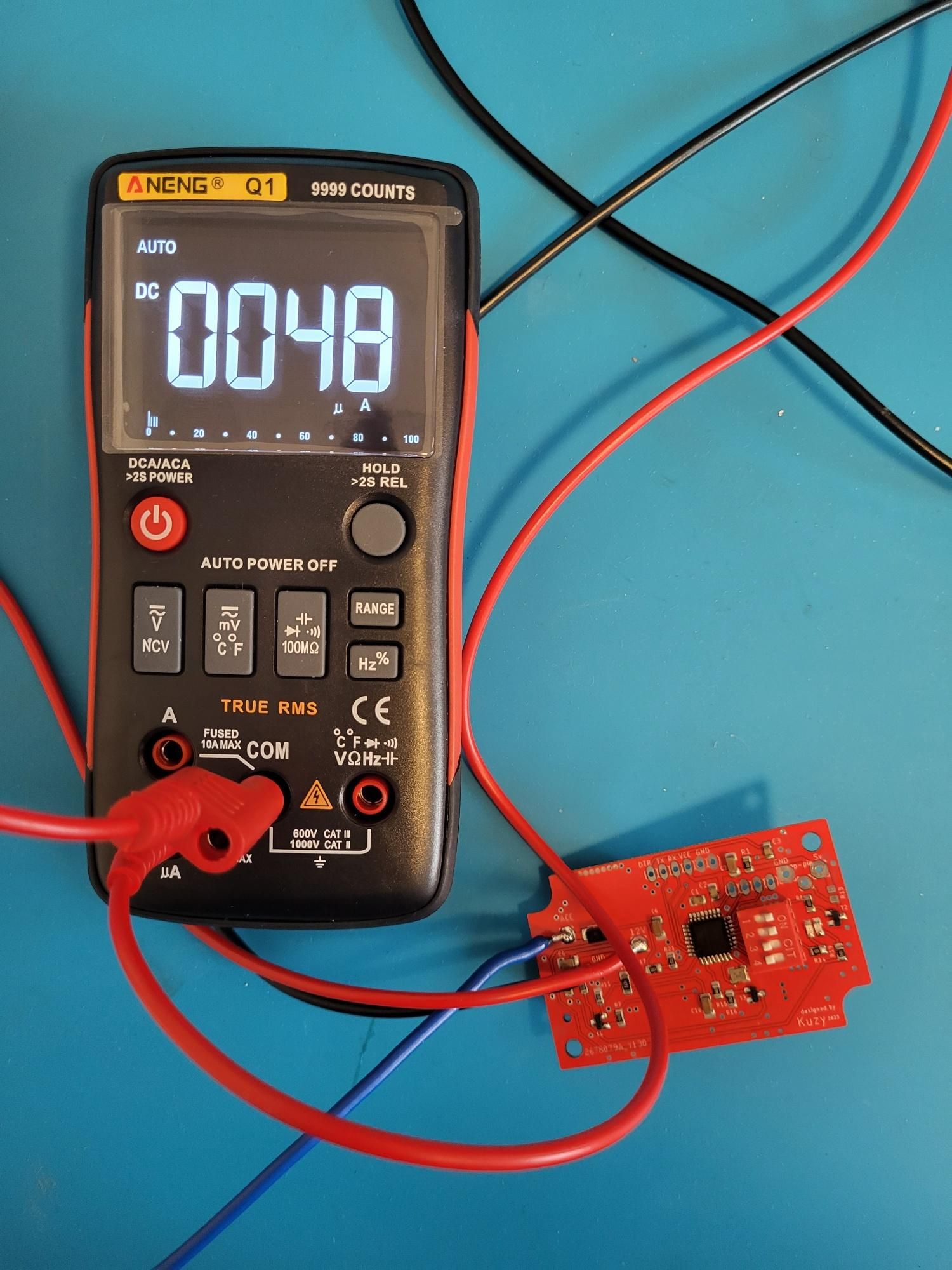 Dash Camera Power Supply With Ultra Low "power Off" Consumption (50uA