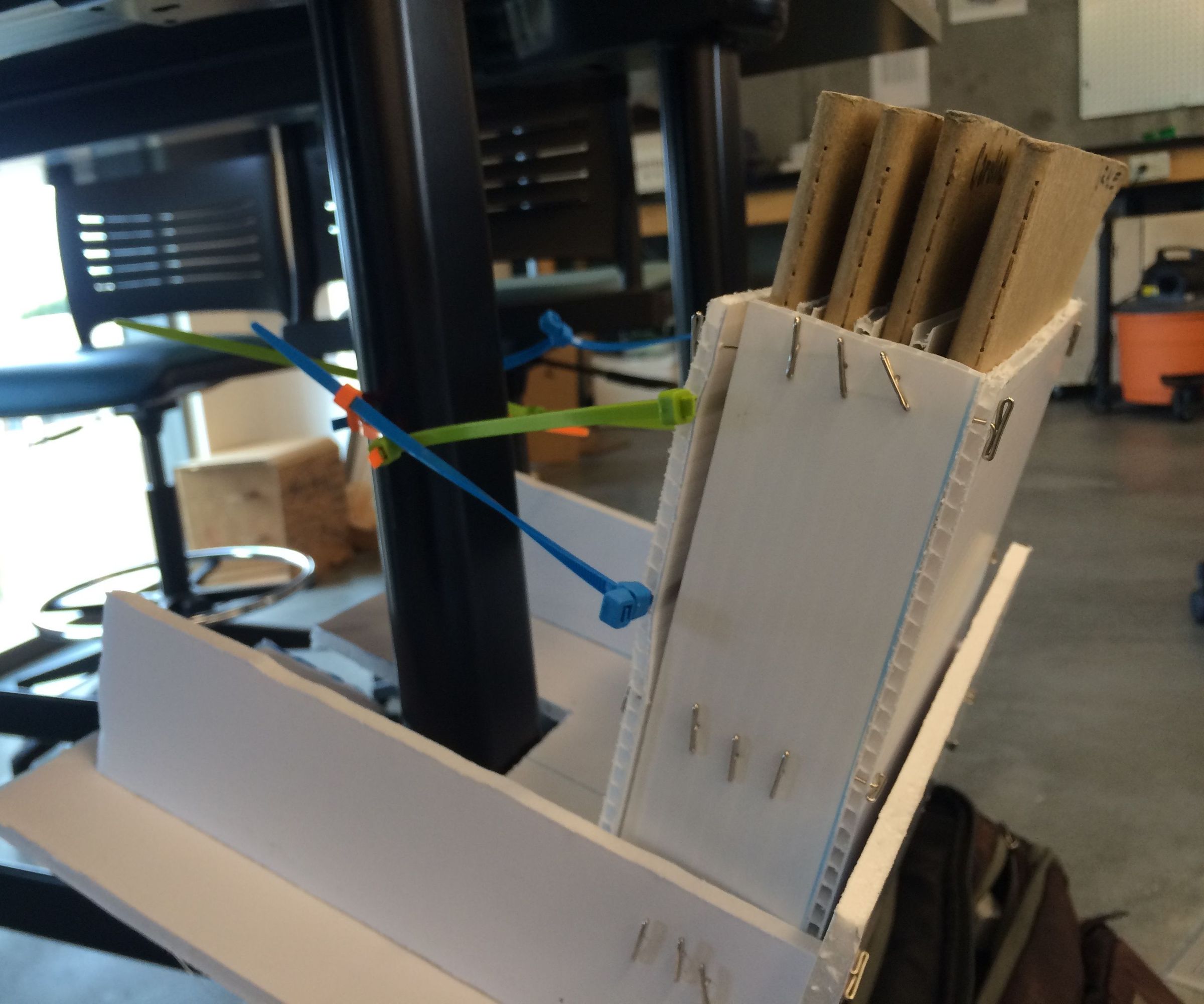 Attachable Table Cubby