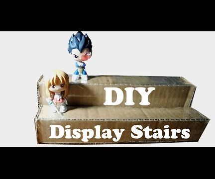 DIY : Display Stairs (Cardboard) 