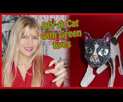 DO IT YOURSELF - a Cat With Green Eyes