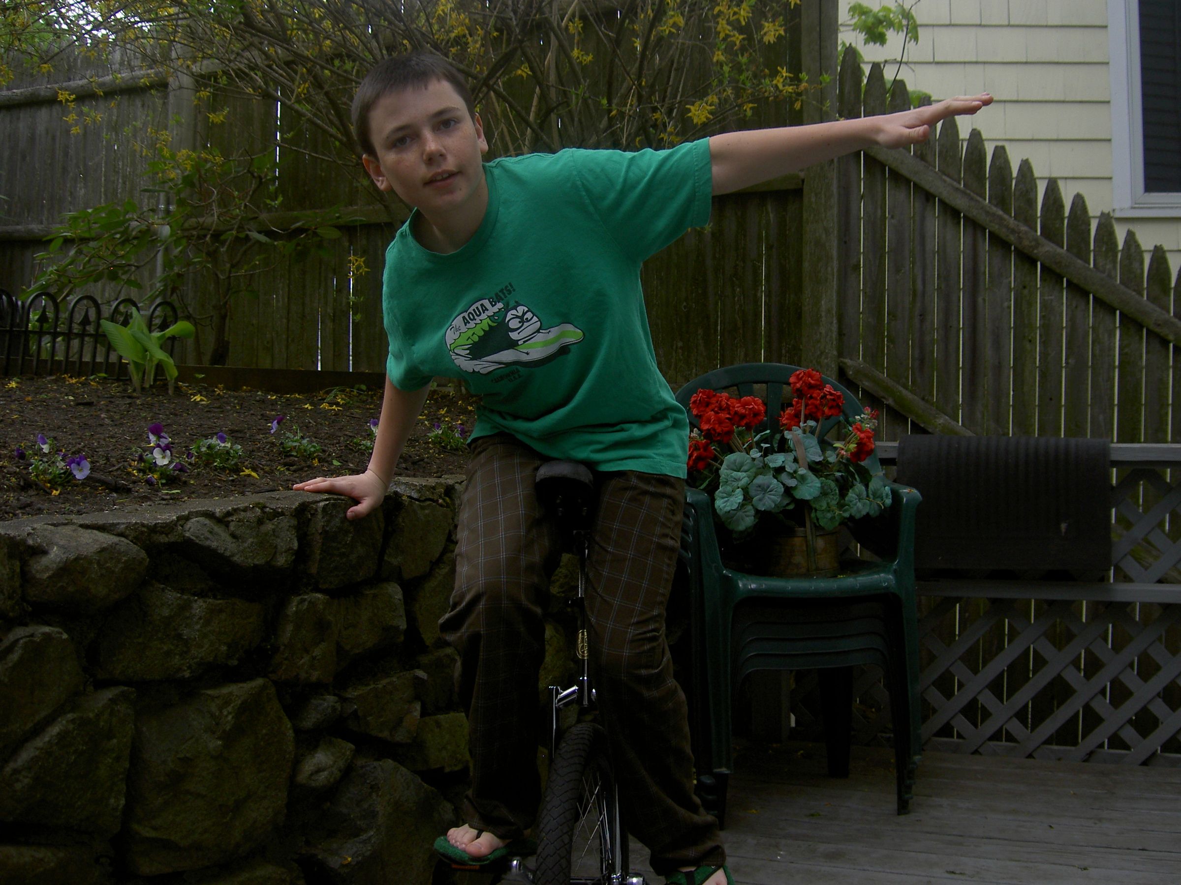 Unicycling- Introduction and the Basics