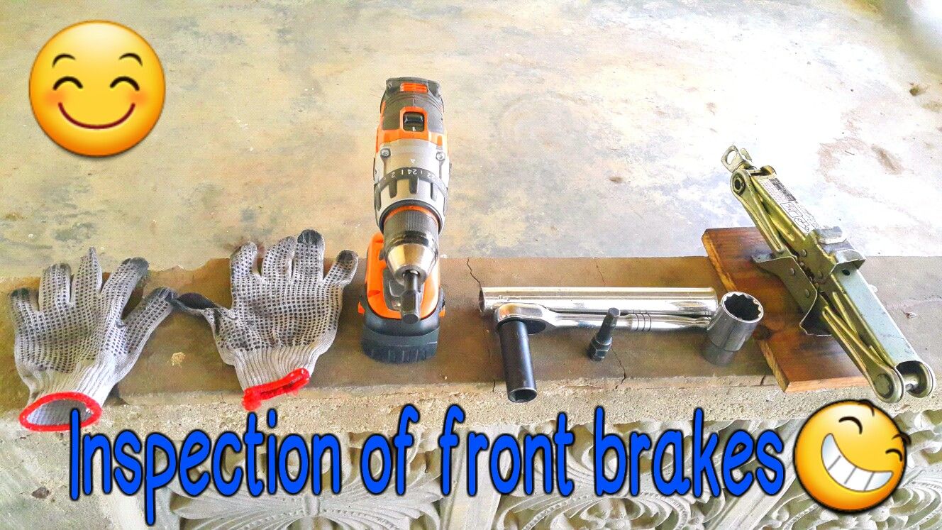 Front Brakes Inspection. 