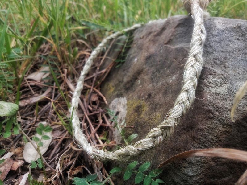 Stringybark Rope How to Make Rope / String With Natural Plant Fibers : 6 Steps (with ...
