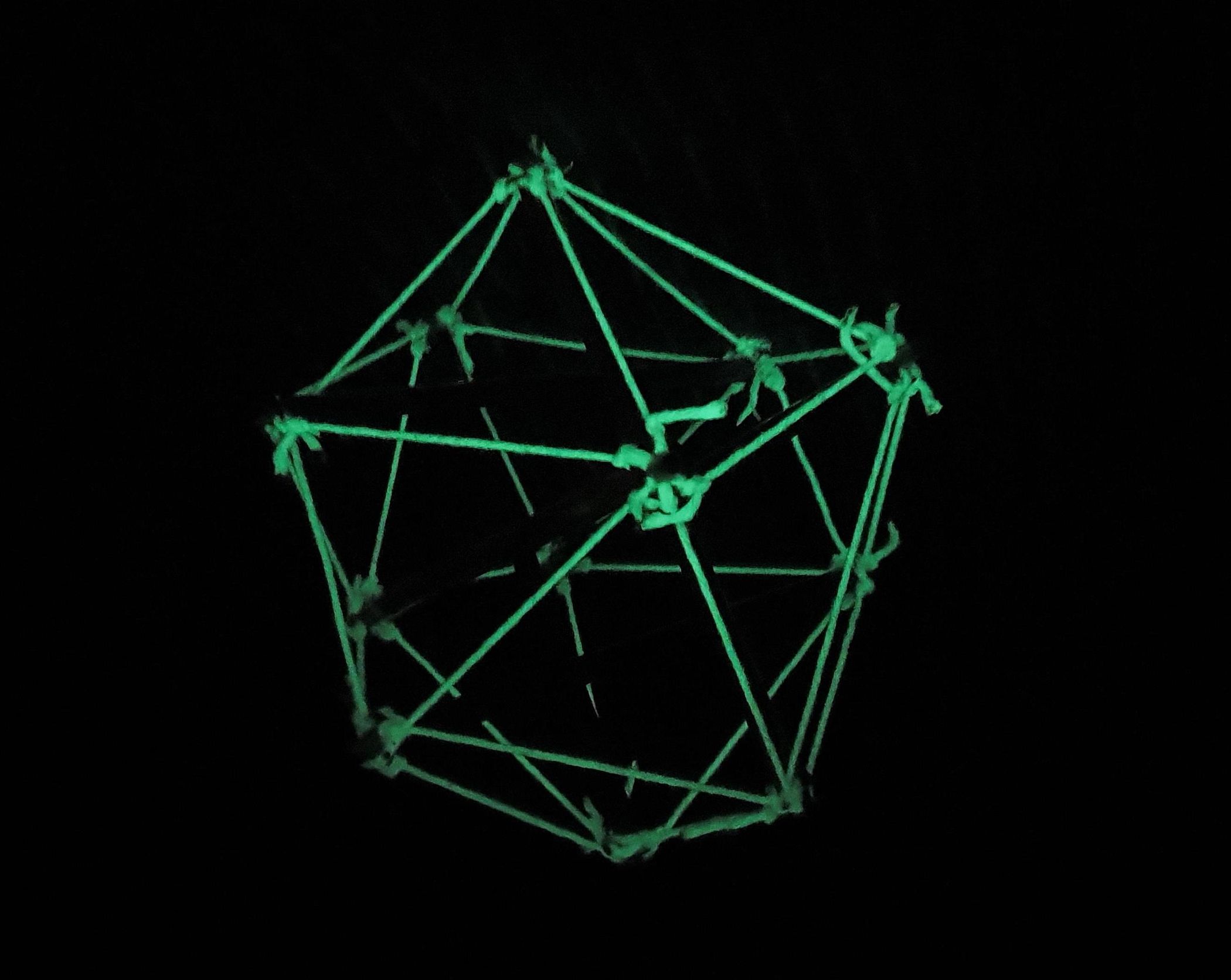 Isohedron Tensegrity : 3 Steps - Instructables