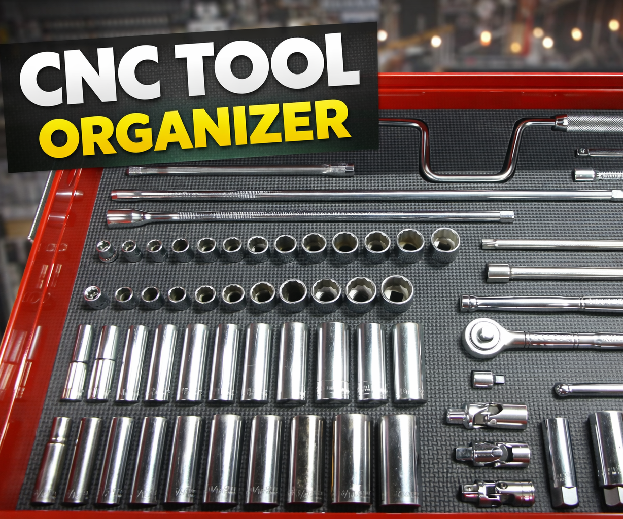 Socket Organizer for Tool Box | CNC Project