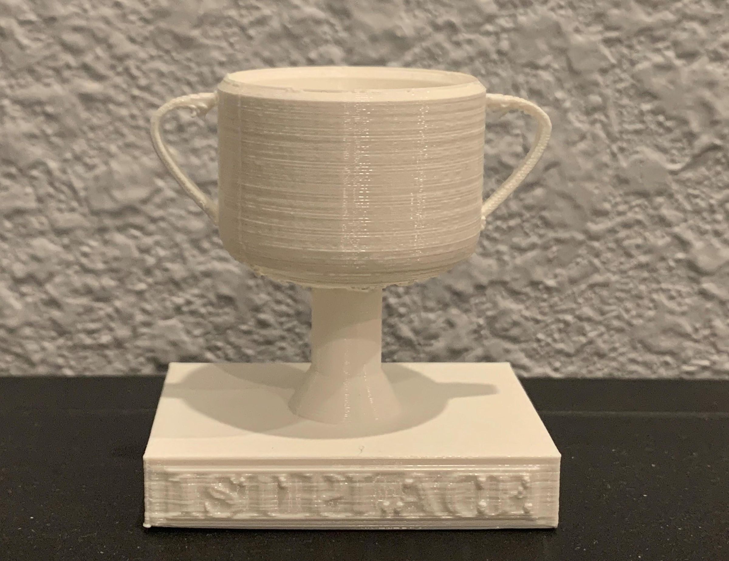 3D First Place Trophy