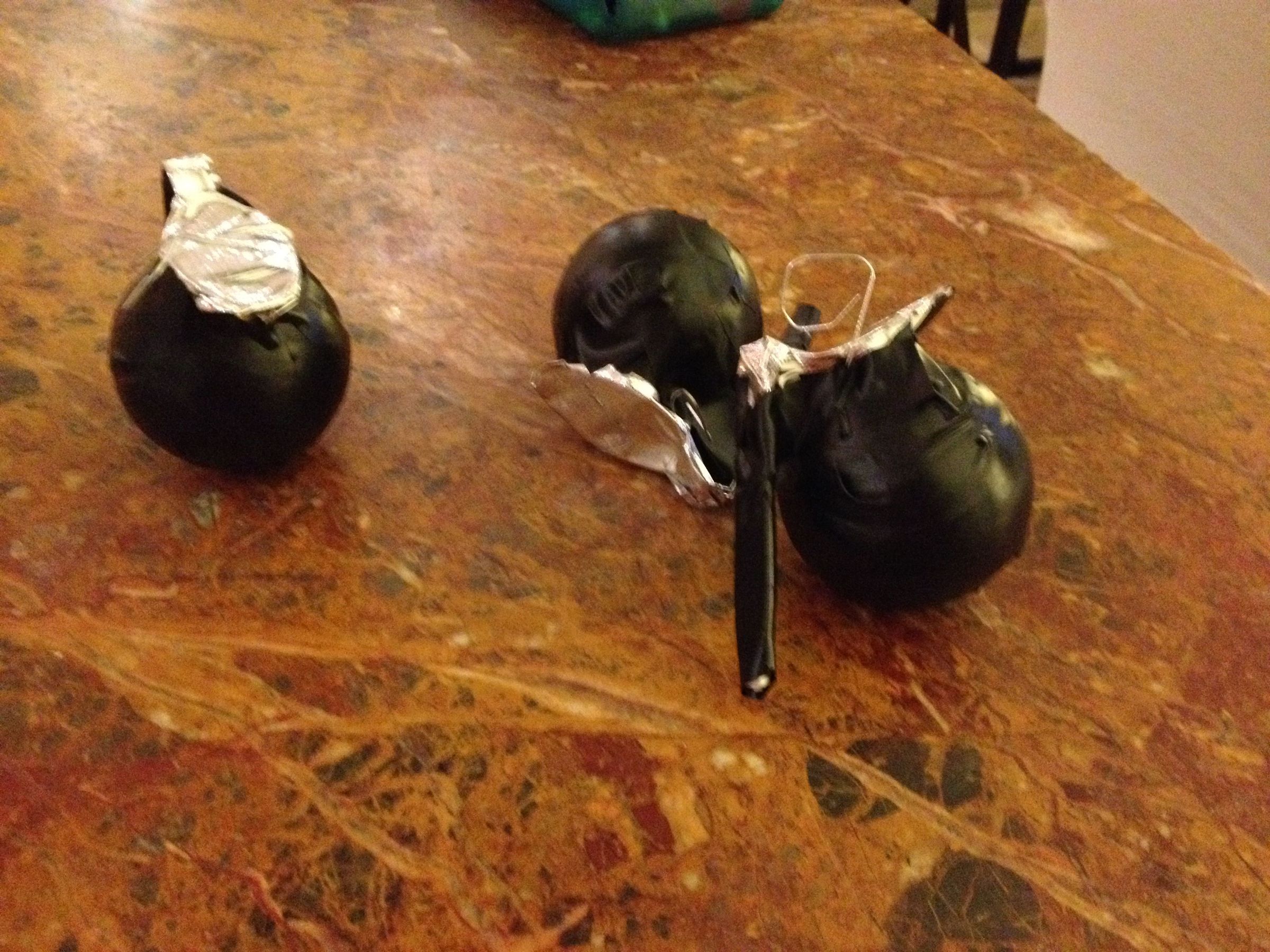 Easy to Make Dummy Baseball Grenades
