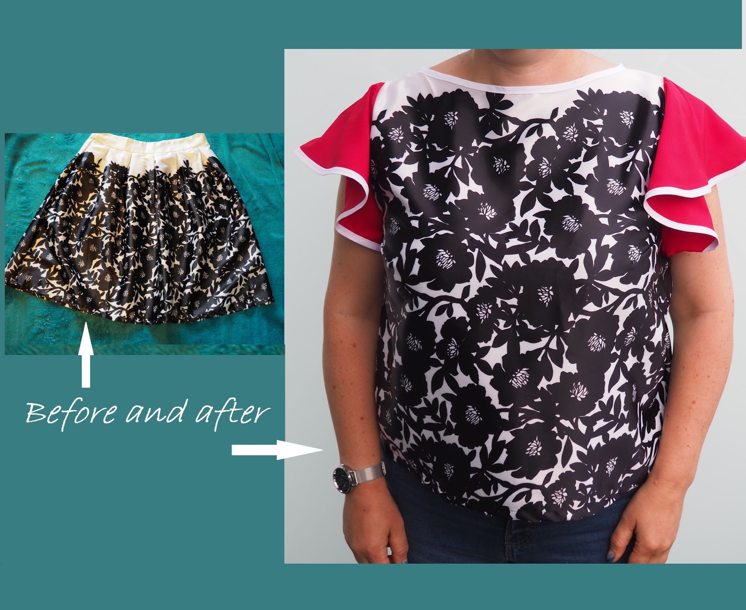 Top Made From a Skirt, Without Pattern 4 Steps Instructables