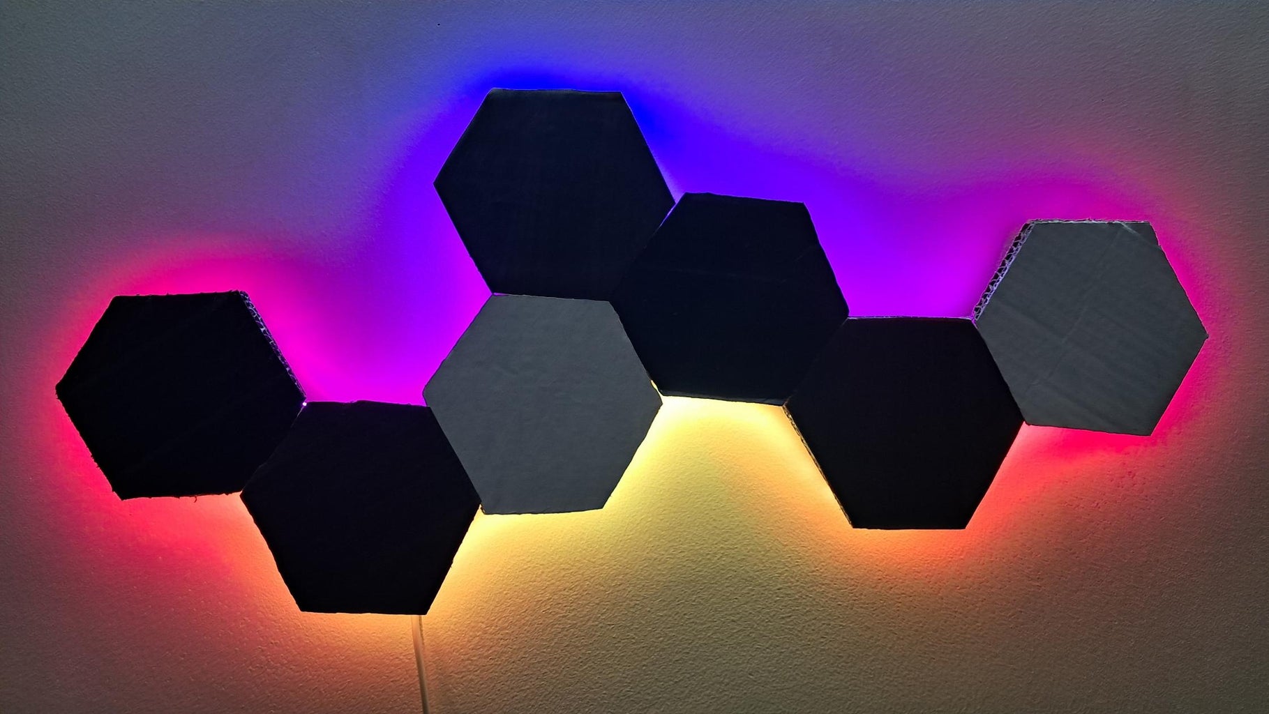 Nanoleaf-like Hexagon Panels : 5 Steps - Instructables