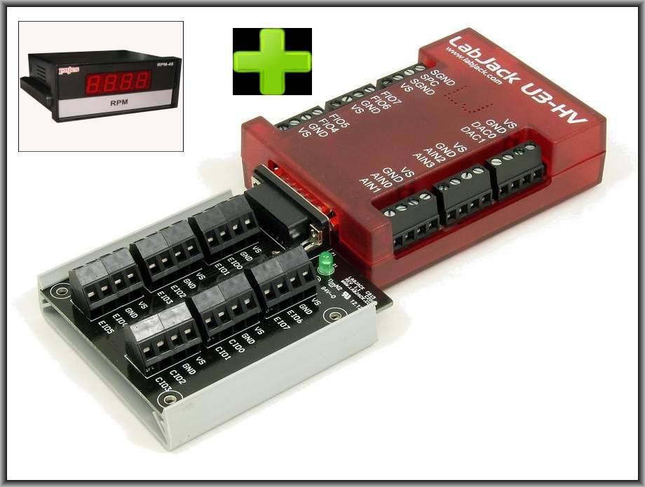 A Simple RPM Counter for FLOWSTONE Using a Labjack U3. Instructables