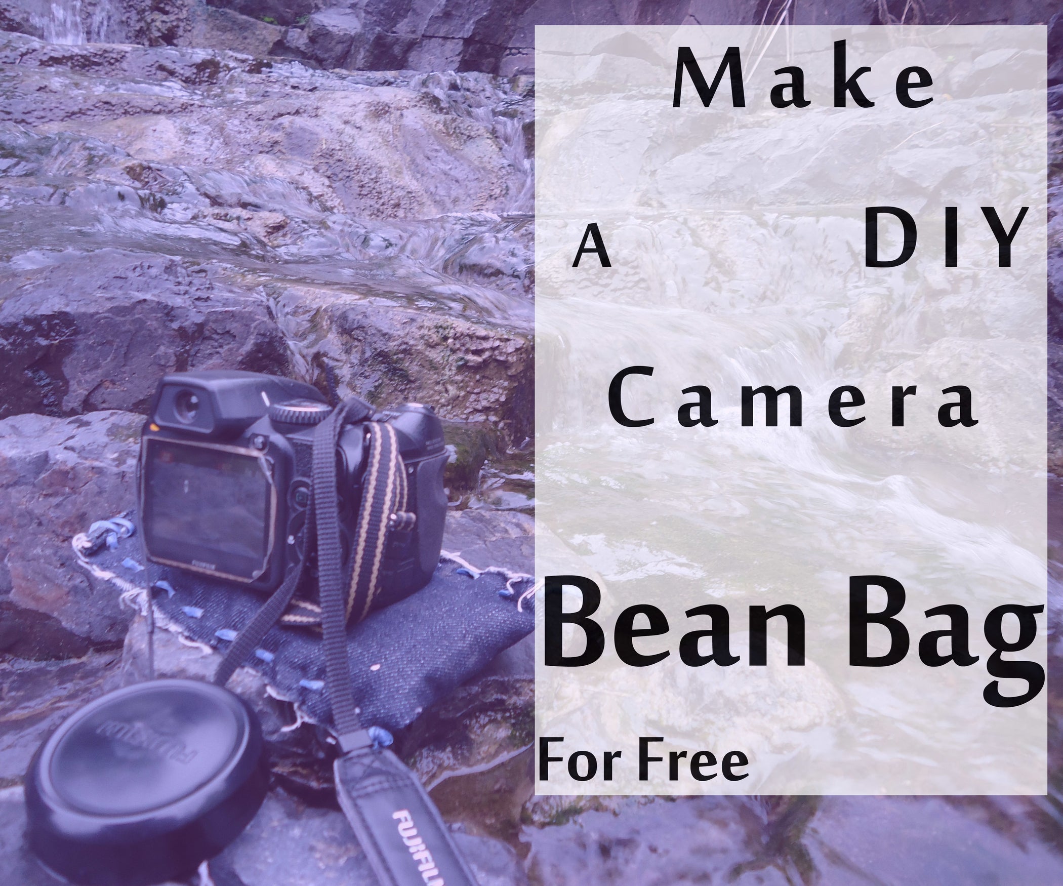 DIY Camera Bean Bag 4 Steps (with Pictures) Instructables
