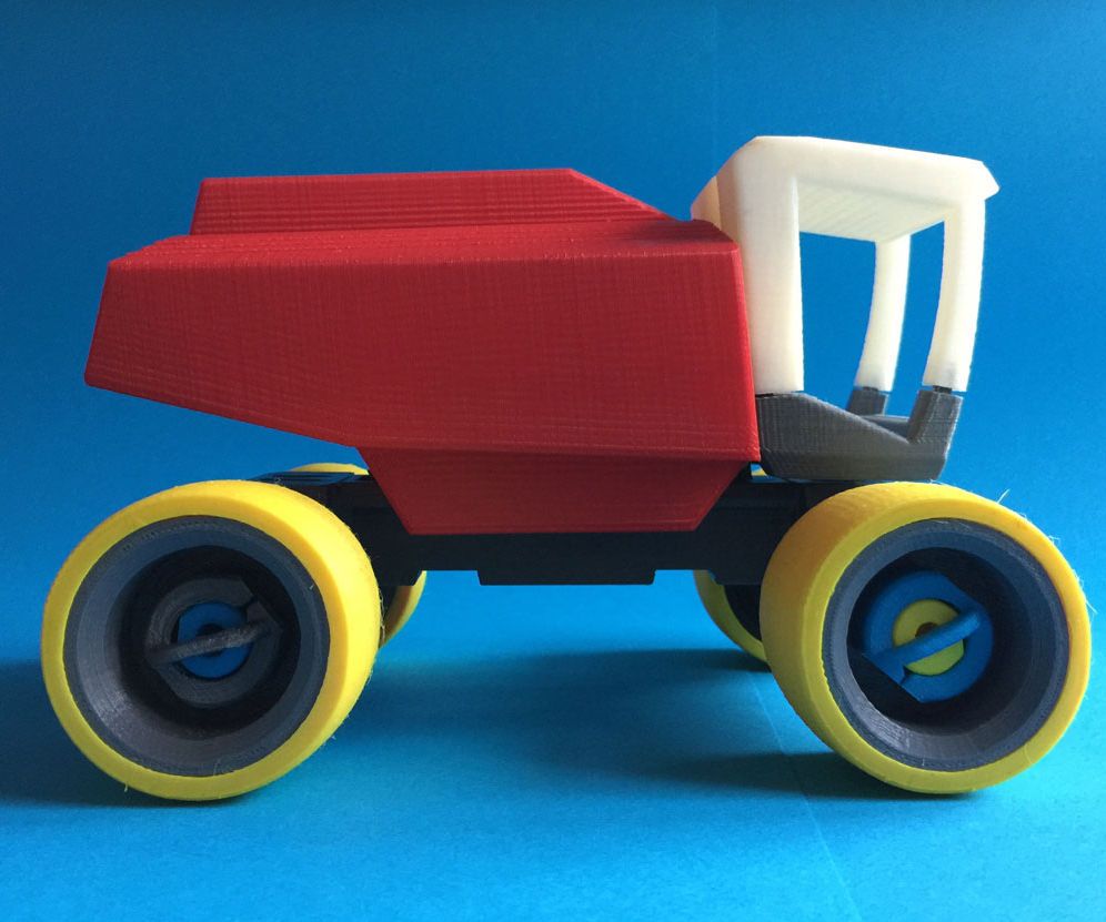 Building XR-35 Toy Truck (3D Printed)