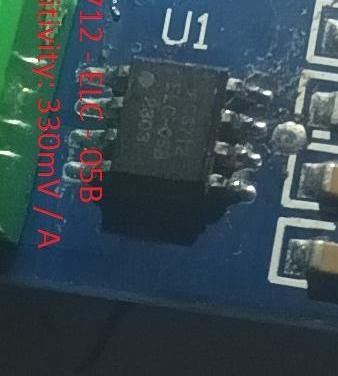 ACS712 Current Sensor - Identification