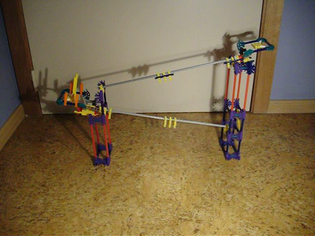 K'nex Ball Machine Element: Rod Rolling