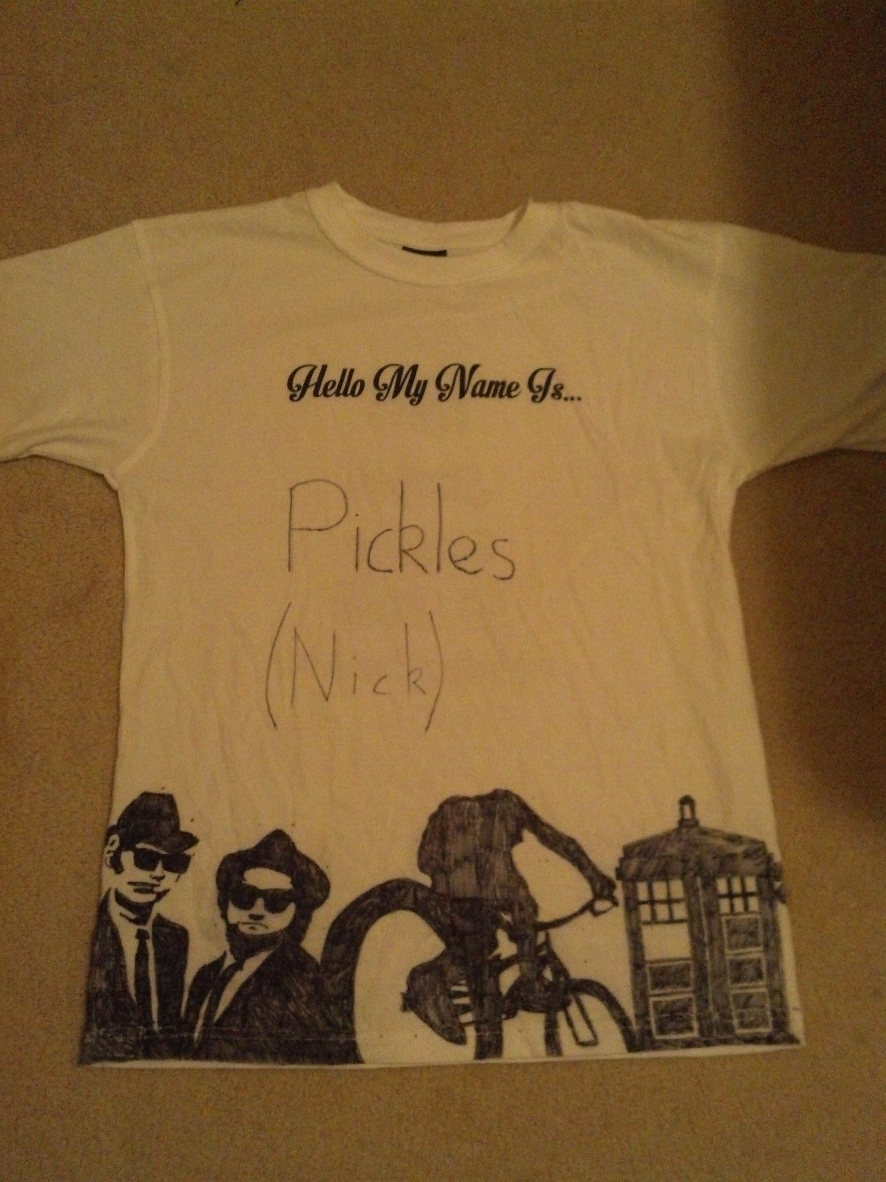 Creating a Personalised Slihouette T-Shirt