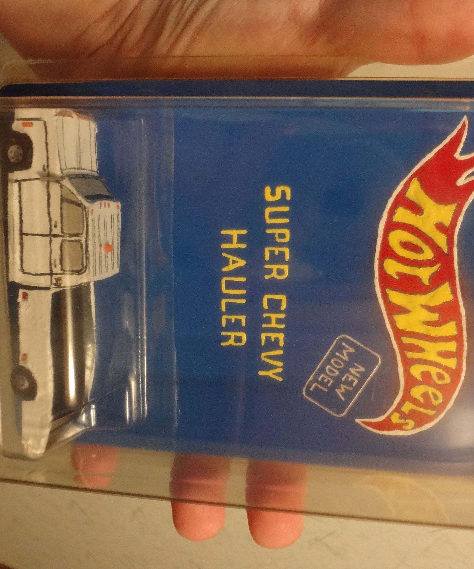Cardboard Hot Wheels Vehicle.