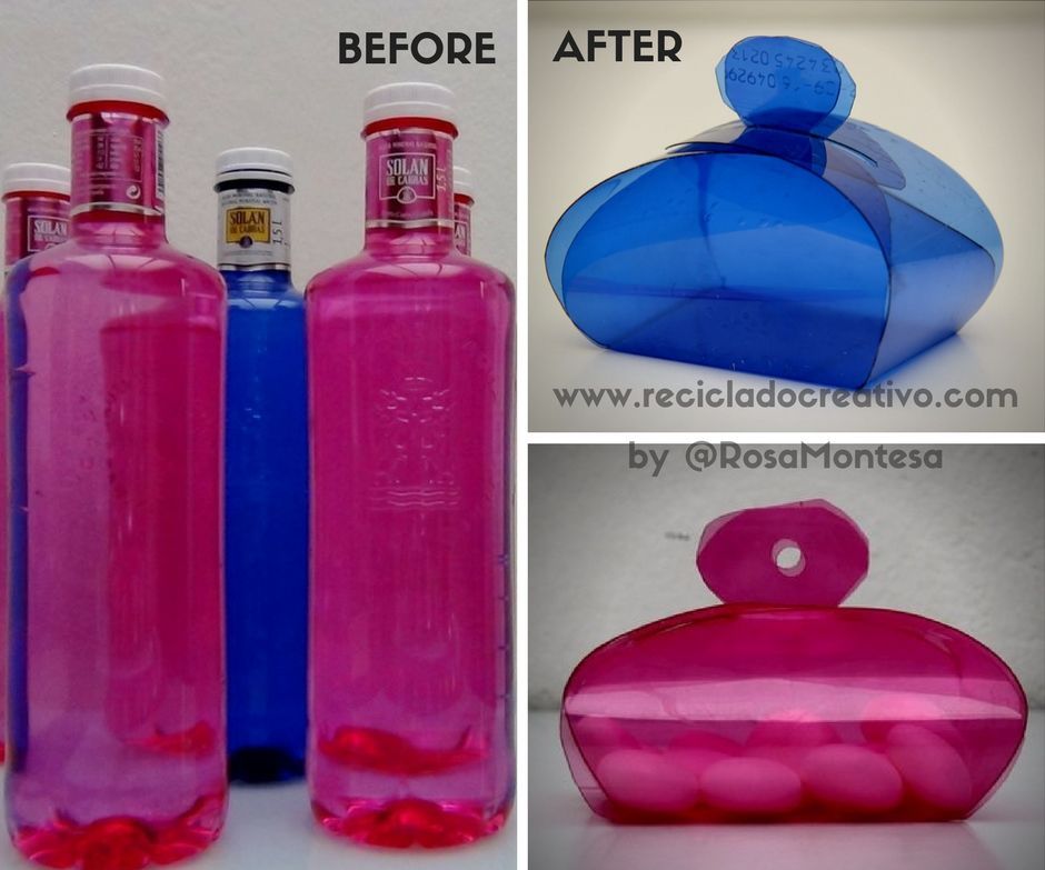 Gift Boxes Made Out of Recycled Plastic Bottles