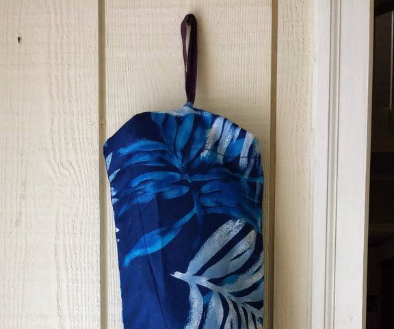 Grocery Bag Holder from Umbrella Cover