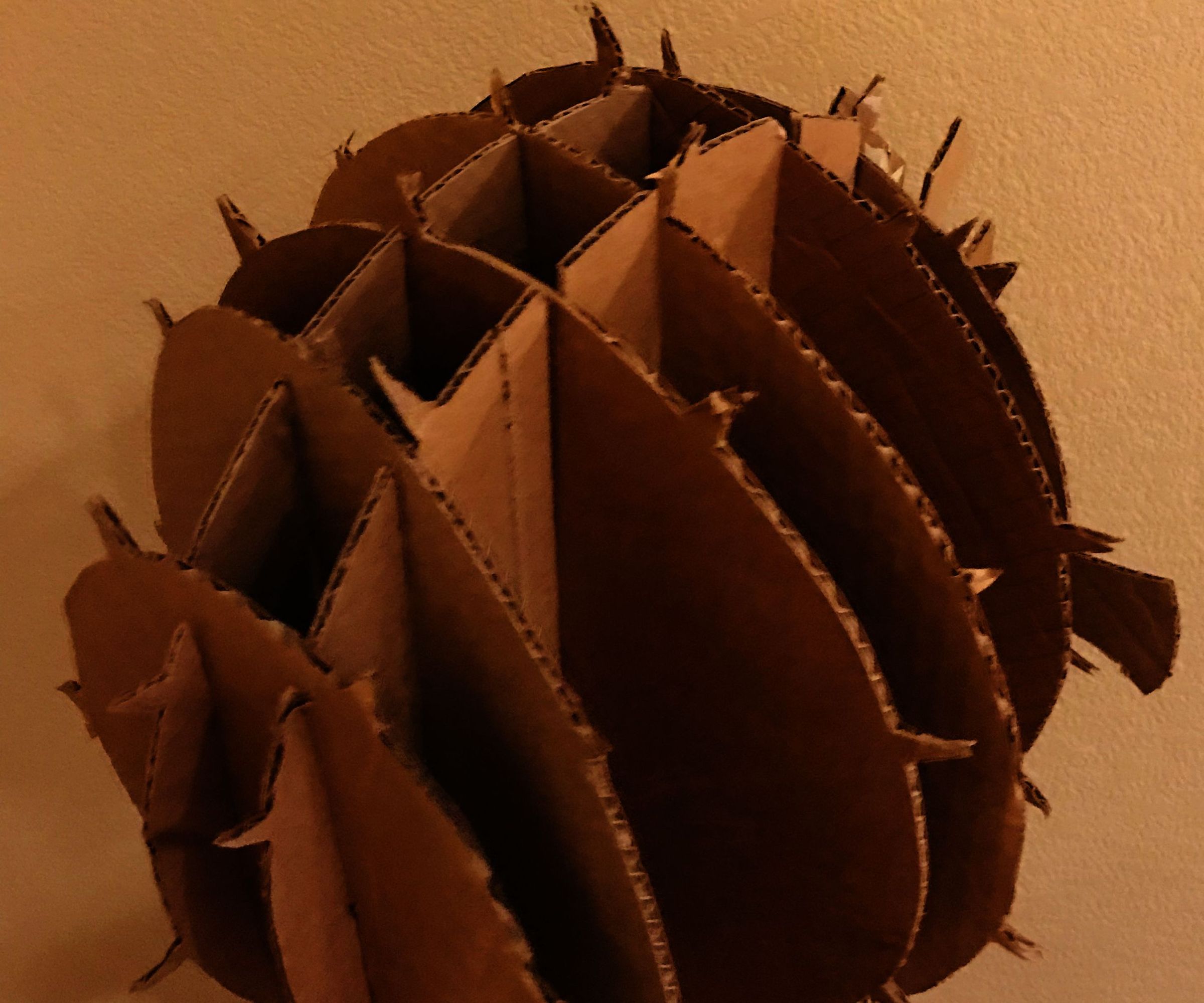 Intro: 3D Cardboard Animal-Pufferfish