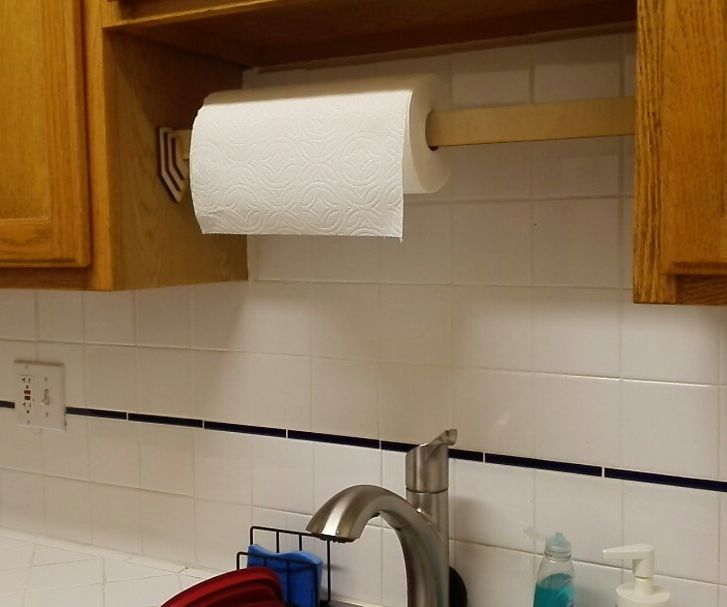 Laser Cut Kitchen Towel Holder