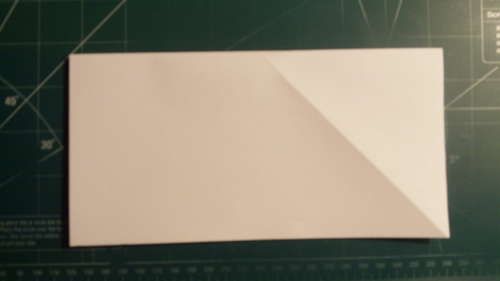 Step 2 Fold the Paper Into Fourths